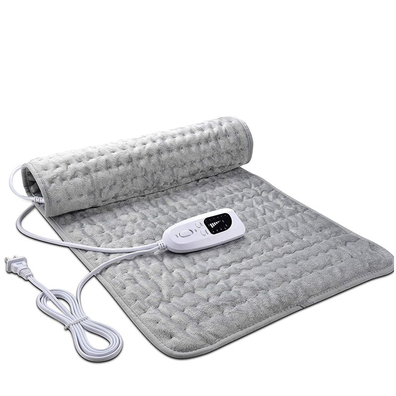 Lntyq - 76 x 40 cm Coussin Chauffant Extra Large - Arrêt Automatique - Technologie de Chauffage Rapide, Coussin Chauffant Electrique Rapide pour le