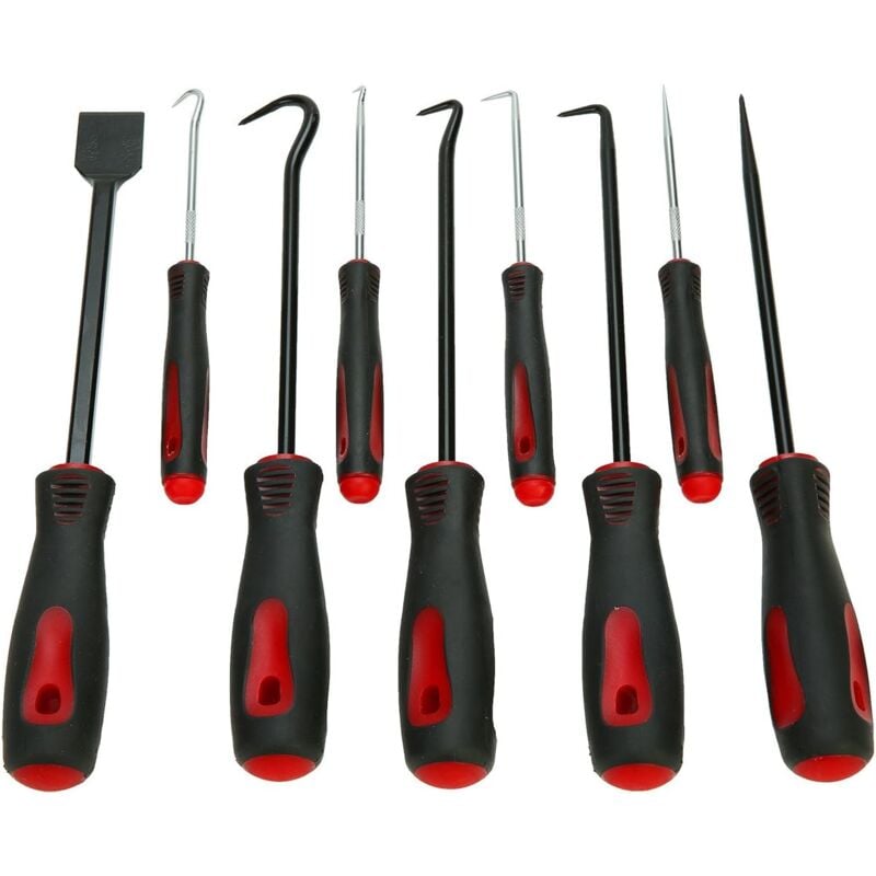 9 pièces Universel Set de Crochets aiguille et Grattoir Joint Demontage Montage Outils - Lntyq