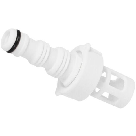 Lntyq Ablassschraube für Schwimmbadschlauch, Anschlussstück aus PVC, Wasserablaufventil-Adapter, kompatibel mit INTEX, Adapter zum Anschluss an Entwässerungsgerät