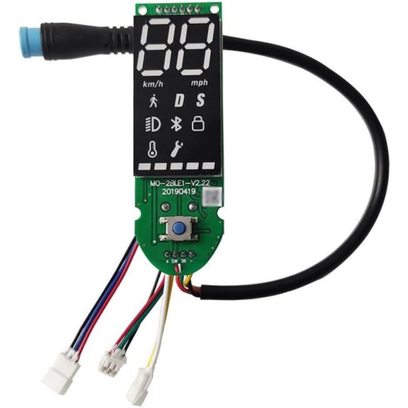 Lntyq - Accessoires de Tableau de Bord du Scooter électrique bt Circuit Circuit Parts Scooter Pièces Multifonction Instrument Compatible avec Xiaomi
