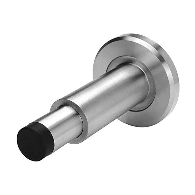 Lntyq Acier inoxydable 304 Réglable Extra-long arrêt de Porte en caoutchouc Protection Poignee Porte butoir de porte mural butée de porte murale