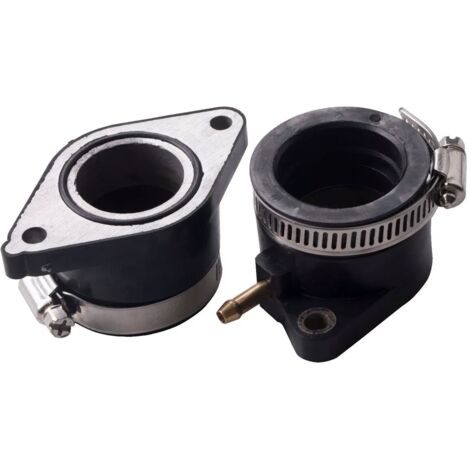 Lntyq Adaptateur de carburateur d'interface d'admission de carburateur de moto pourXT600 TT600