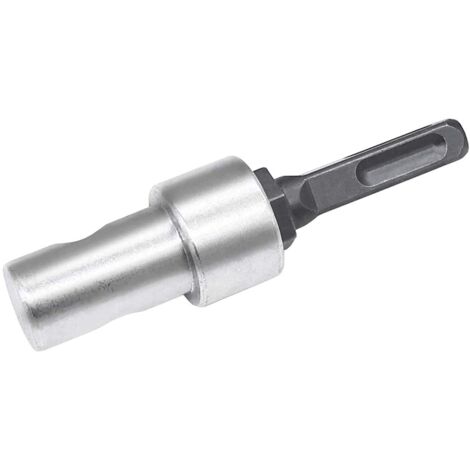 Lntyq Adapter für Schlangenbohrer, Gewindeadapter, 1/2-Zoll-Schnellspannbohrfutter, M13 x 15 mm Rundschaft