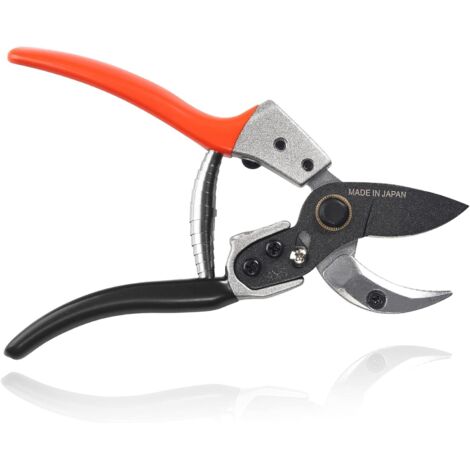 Lntyq Amboss-Gartenschere, 20,3 cm, professionelle Gartenschere und Astschere mit ergonomischen Griffen, Pflanzenzweigschneider