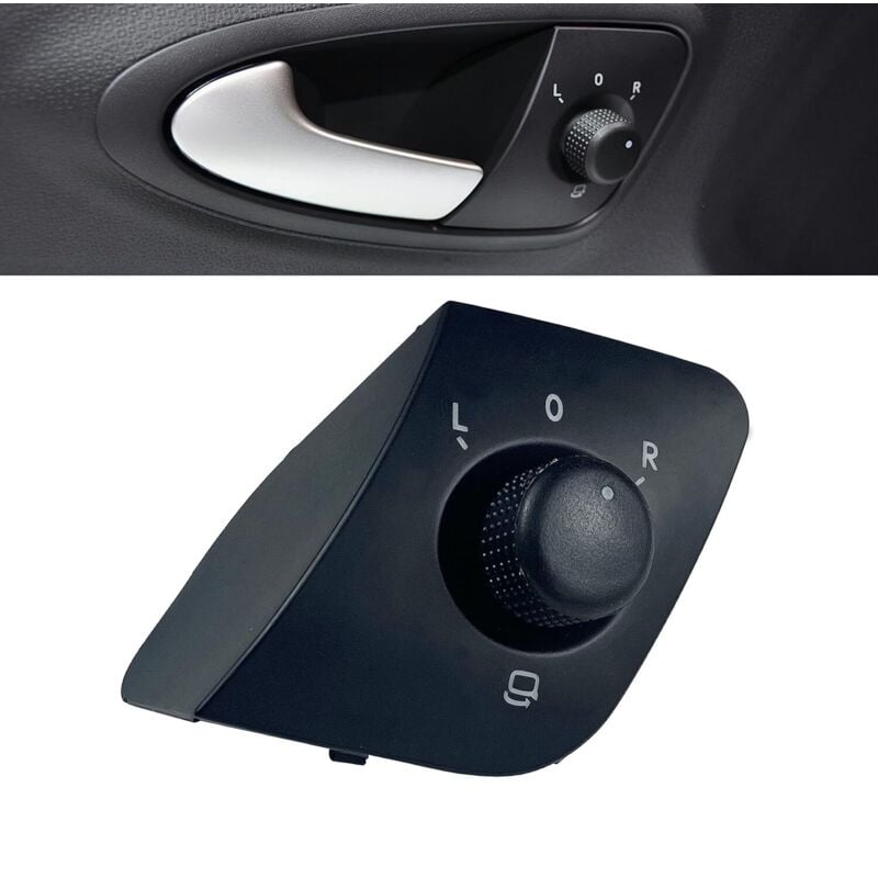 Image of Außenspiegel-Einstellknopf für Seat Ibiza 2009-2015 6J1959565 - Lntyq