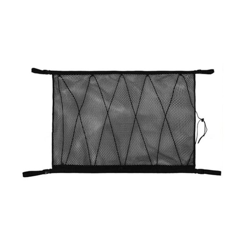 Lntyq - Autres rangements,Toit en filet à bagages, sac en filet de couverture de voiture à double couche avec fermeture à glissière Auto Supplies Sac