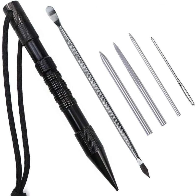 Image of Avec 6 aiguilles de laçage pour paracorde ou cuir - Lntyq