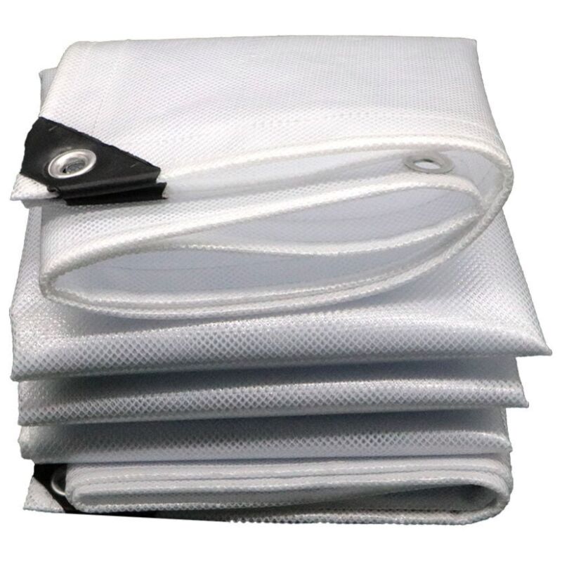 Lntyq - Bâches (Bricolage) - Bâche Armée De Protection 2x2m 230g/M² - Translucide / Transparente - Haute Résistance, Indéchirable Et Imperméable