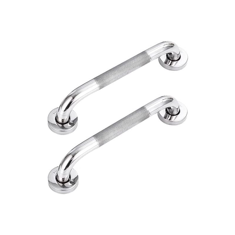 Lntyq - Barre d'appui de salle de bain en acier inoxydable 304 avec poignée antidérapante, pour baignoire, toilettes, salle de bain, rampe