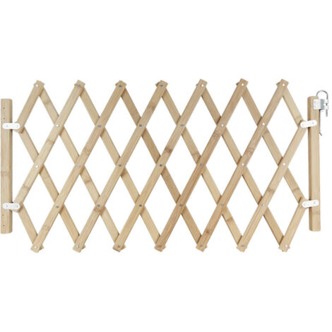 Lntyq Barriere Animaux - Bois Extensible 25 bis 110 cm