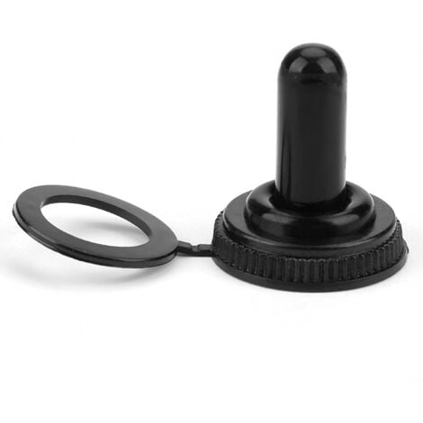 Lntyq Capuchon étanche pour interrupteur à bascule - 20 pièces Couvre-bottes en caoutchouc étanches pour interrupteur à bascule de 12 mm (12 mm)