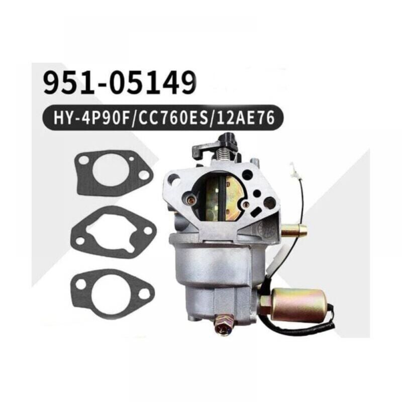Lntyq - Carburateur pour mtd 951-05149 HY-4P90F CC760ES 12AE76JU,Joint de carburateur adapté au mtd 951 – 05149