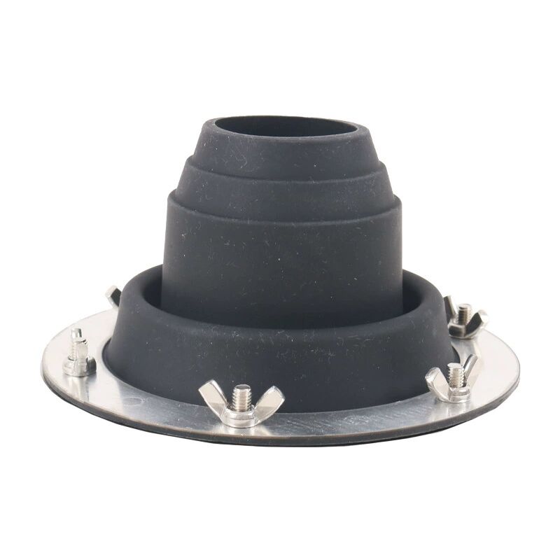 Lntyq - Cheminée Tuyau de poêle Joint, Joint de Tuyau de cheminée, Cric de poêle de Tente en Silicone, raccord de Tuyau de cheminée(16168.5cm)