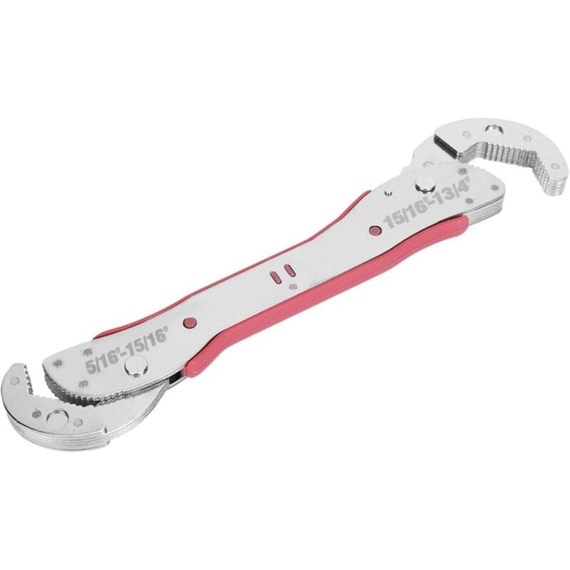 Lntyq - Cle a Molette, Clé Universelle Auto-réglable à Deux Têtes Clé Universelle Multifonctions 9-45mm pour Machines Industrielles