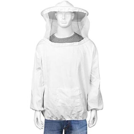 Lntyq Combinaison Apicole, Blouse Costume Équipement de Protection avec Chapeau Professionnel Anti Abeille
