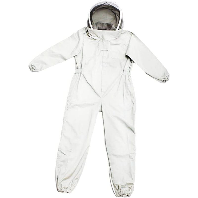 Lntyq - Combinaison D'apiculture, Combinaison D'apiculture avec Voile de Protection Chapeau Détachable Costume Veste D'apiculteur Protection Totale