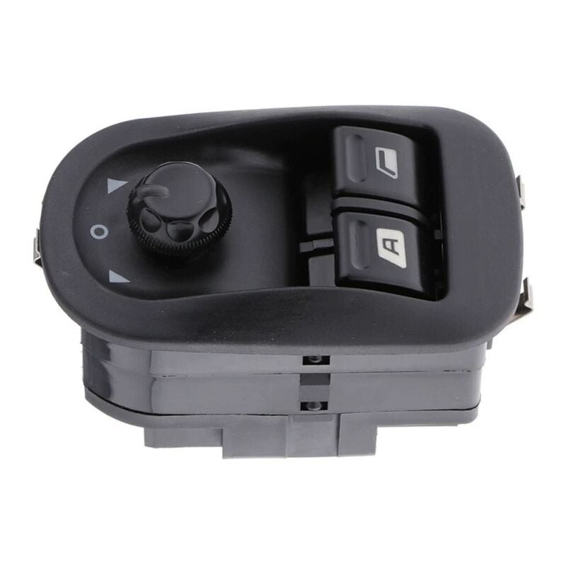 Lntyq Commutateurs intérieurs de fenêtre, commutateur de commande de rétroviseur latéral professionnel de bouton de lève-vitre électrique pour 206
