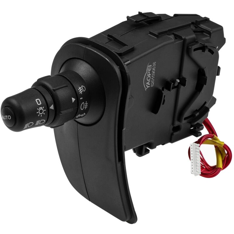 Lntyq - Comodo Clio 3 Kangoo 2 Modus Feux, Phares, Eclairage, Clignotants et Feux antibrouillard Commodo de Phares Commutateur Commande Clignotant