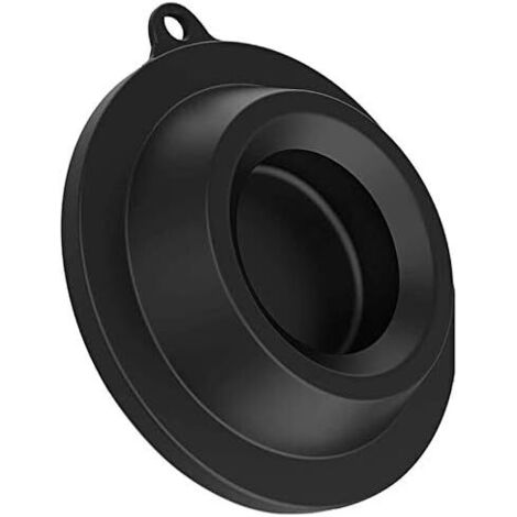 Lntyq Deckelhalter aus Silikon, kompatibel mit Ninja Foodi Schnellkochtopf und Heißluftfritteuse 5 Qt, 6,5 Qt und 8 Qt, Schwarz