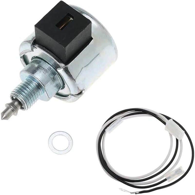 Lntyq Électrovanne de rechange pour carburateur de moteur pour équipement de pelouse et de jardin, compatible avec plusieurs modèles, y compris pour