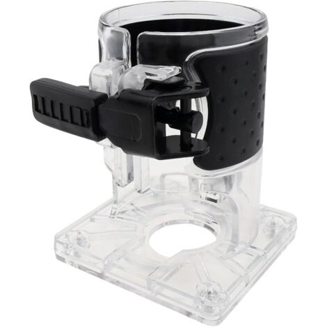 Lntyq Elektrischer Freischneider, Router-Basis, Schnellbefestigung, langlebiger, kompakter Holz-Router-Aufsatz, Router-Basisabdeckung
