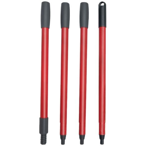 Lntyq Ersatz-Moppkopf, Basis, Griff, kompatibel mit Vileda Turbo 3-in-1-Mikrofasermopp, dreieckiger Moppkopfabdeckung und Moppgriff