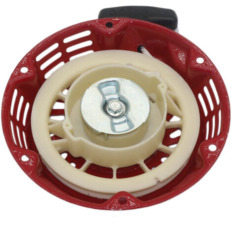 Lntyq Ersatz-Rückstoßstarter für GX160, GX200 5,5 PS, 6,5 PS und GX168 Rasenmähermotoren mit Seilzugstarter