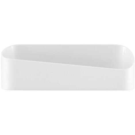 Lntyq Etagere Douche, Panier Salle de Bain, Etagere Rangement Salle de Bain sans Percage, Etagere de Douche, Etagere Epices Cuisine, Adhésive pour Salle de Bain, Cuisine et Toilettes (Blanc)