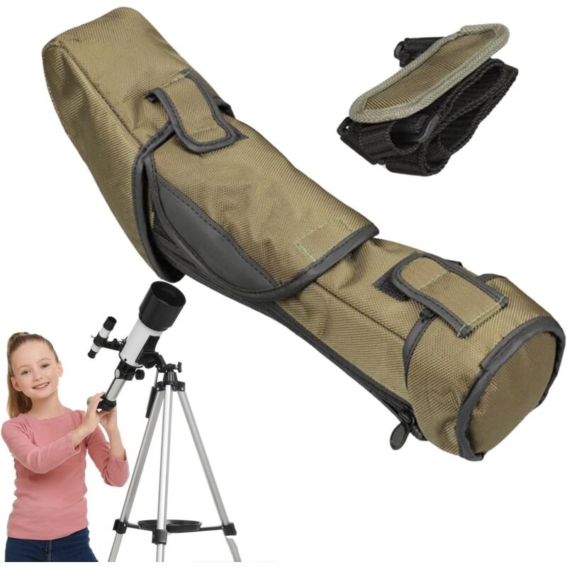 Lntyq - tui pour longue-vue, sac de rangement télescopique - Sac de transport télescopique multifonction en nylon avec bandoulière