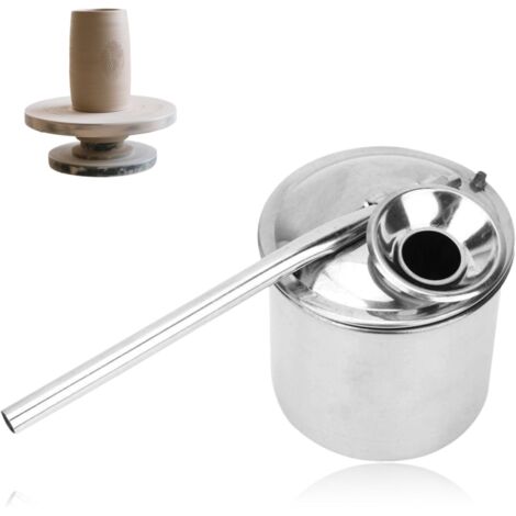 Lntyq Farbsprühgerät, Keramik-Farbsprühgerät, Zerstäuber für Keramikglasur, Töpferwaren, Keramik-Farbsprühgerät, Edelstahl-Tonwerkzeug, 200 ml