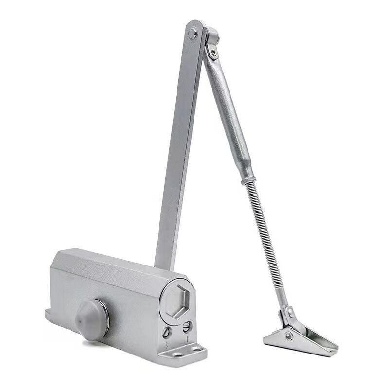 Lntyq - Ferme-porte Hydraulique Automatique avec Dispositif D'arrêt, Ferme Porte à Ressort Réglable, Tampon Fermé usage Commercial et Résidentiel