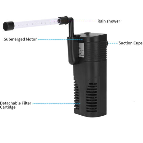 Lntyq Filter, Pumpen und Filter für Süß- oder Salzwasseraquarien