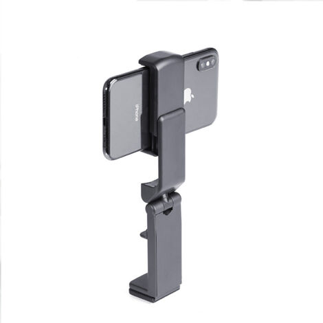 Lntyq Flugzeug-Telefonhalter, um 360° drehbarer, verstellbarer Telefonhalter, Stand-/Clip-on-Telefonhalter