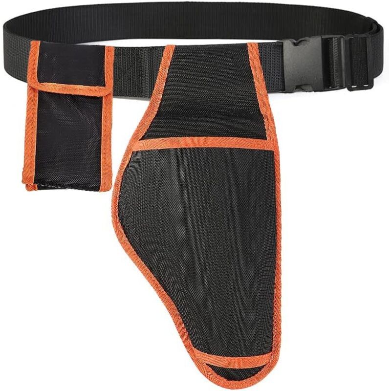 Lntyq Funda para tijeras de podar eléctricas con cinturón ajustable. Ideal para tijeras de podar inalámbricas, baterías y vasos de agua.