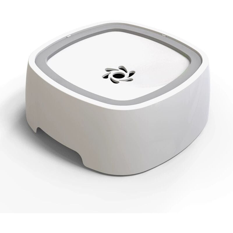 Lntyq - Gamelle Eau Anti Eclaboussure, 1L Chat/Chien Abreuvoir, Gamelle Eau Chien Anti Eclaboussure, No-Spill Flottante pour Animal Voyage