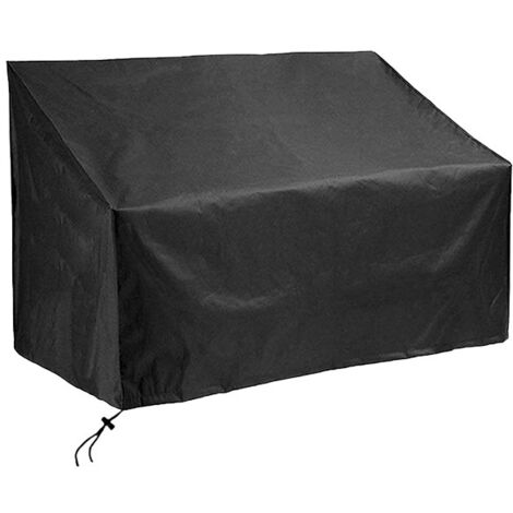 Lntyq Gartenbank-Abdeckung – Schutzhülle für Gartenbank-Sitzer, 2-Sitzer, 134 x 66 x 89 cm