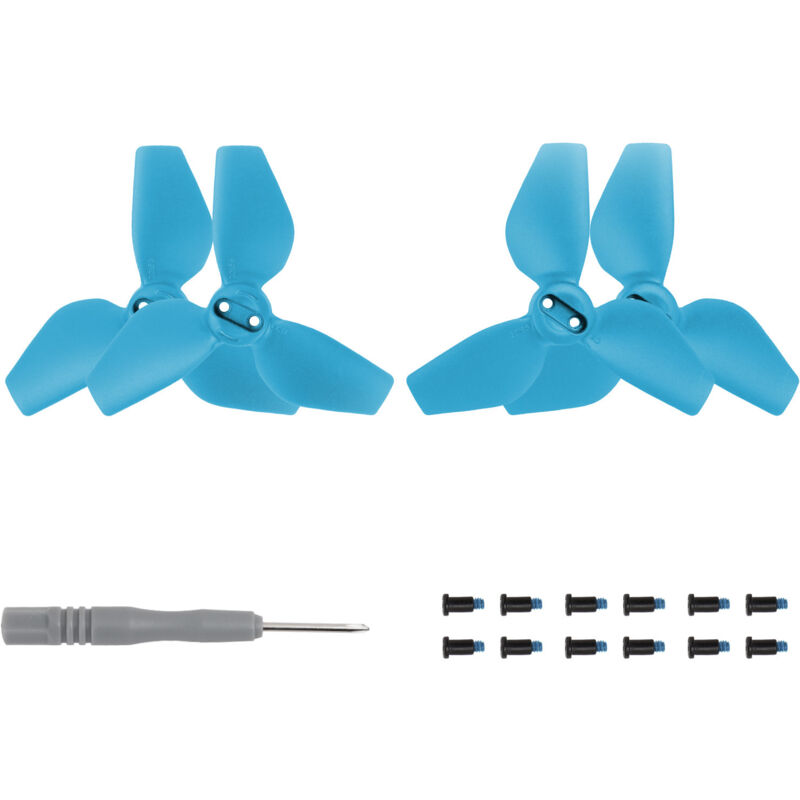 Lntyq - Hélice pour dji Neo Hélice Lames Remplacement Hélices Légère Ailes de Drone Accessoires pour dji Neo, hélice 2016S (Blue)