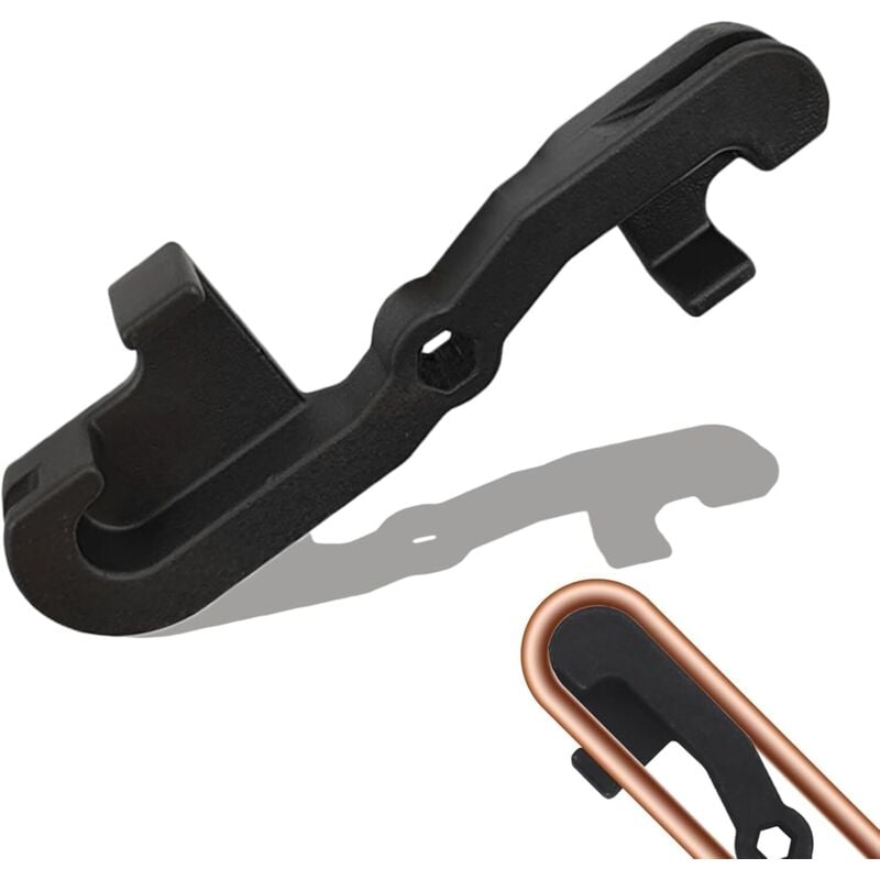 Lntyq Herramienta para doblar líneas de freno, práctica herramienta para doblar tuberías, dobladora de alineación profesional, herramienta para