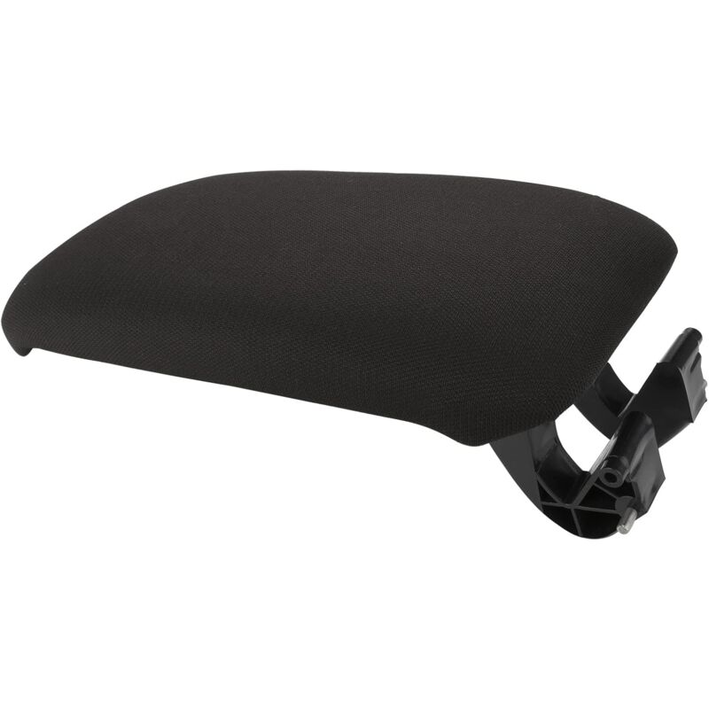Housse Accoudoir Couvercle Central pour A3 8P 8P0864245P 2003-2013 Tissu Noir - Lntyq