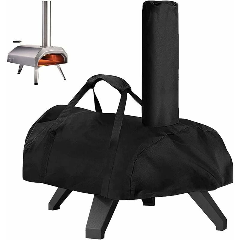 Housse de Four à Pizza pour Ooni Karu 16, Protection Imperméable Four à Pizza Extérieur, Abri Four à Pizza, Accessoires Four à Pizza Extérieur - Lntyq