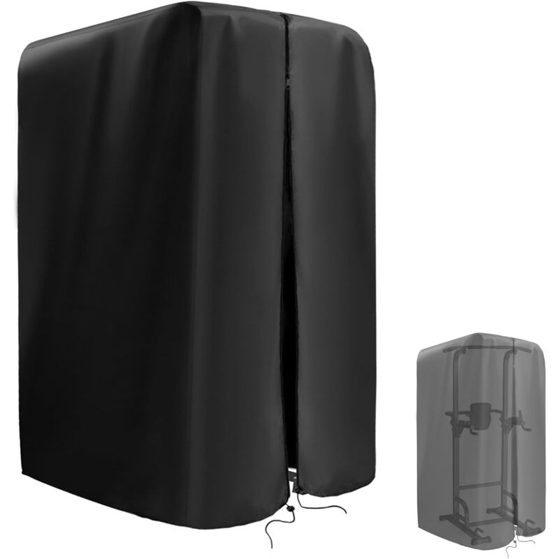 Housse de protection imperméable et anti-poussière pour barre de traction - 102 x 107 x 163 cm - Lntyq