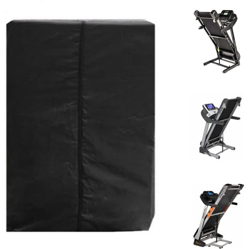 Housse de Tapis de Course Pliable, Housse Anti poussière Pliable pour Tapis de Course Coupe-Vent, imperméable à la Pluie, bâche - Lntyq