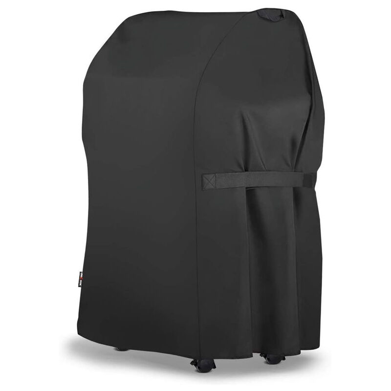 Housses pour Barbecue Housse de Barbecue étanche Couverture de Barbecue Coupe-Vent, indéchirable avec Sangles et Sac de Rangement (76x66x110cm)