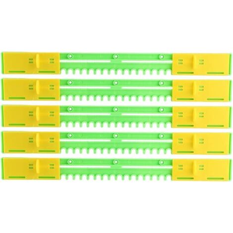 Lntyq Imkereiausrüstung, 5 PCS Bienenstock-Eingangstor Anti-Flucht-Tor Imkerwerkzeug Imkereiausrüstung Bienenstock-Reduzierer