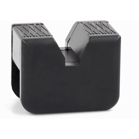 Lntyq Jack Pad en Caoutchouc, 2 Pcs Adaptateurs en Caoutchouc pour Support de Cric, Cric de Levage de Voiture Adaptateur, Support Universel en Caoutchouc Fendu