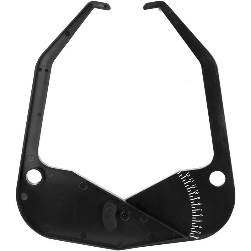 Lntyq - Jante largeur étrier outil de mesure équilibreur de pneu largeur de jante étrier Inrument d'équilibre roue pneu équilibreur jante pneu