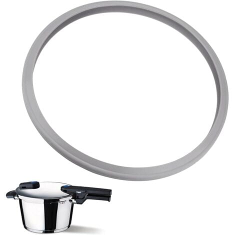 Lntyq Joint d'étanchéité de 22 cm pour Autocuiseur Fissler WMF, Joint Cocotte Minute Remplacement pour Fissler 6.5L, Anneau d'étanchéité Silicon pour Autocuiseurs, Accessoires Couvercle