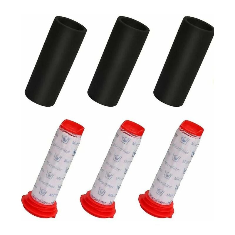 Lntyq - Kit de filtres pour bosch BCH65 BCH6L2560 754176 754175, 3 filtres principaux + 3 filtres en mousse pour aspirateur