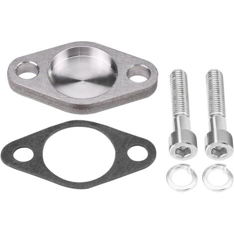 Lntyq Kit de Plaque d'Obturation de Valve Remplacement de Bloc d'Obturation de 8mm avec le Joint pour E53 E66 E38 E39 E46 E46 SI-A0254