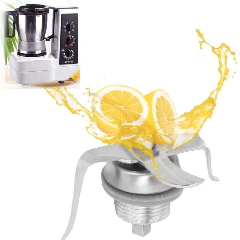 Lntyq - Lame de Presse-agrumes de Rechange en Acier Inoxydable pour Lame de Coupe du Mixeur Thermomix 3300